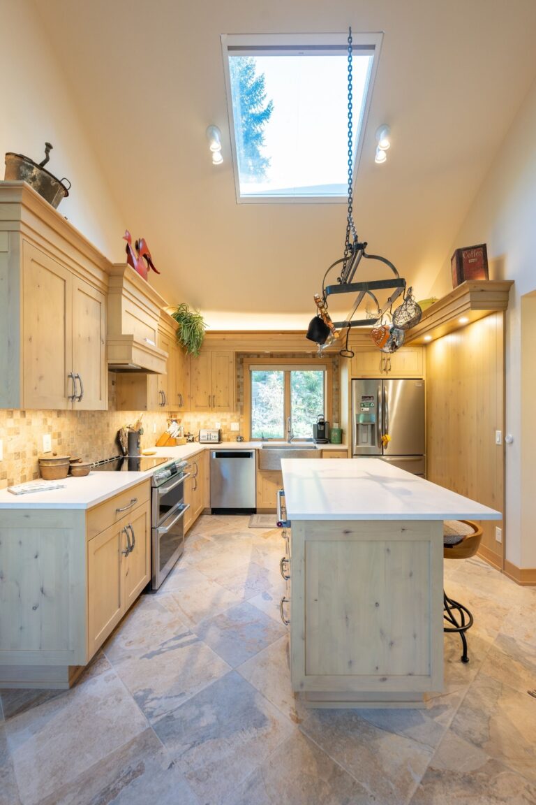 A chef-inspired kitchen filled with natural light and timeless design.